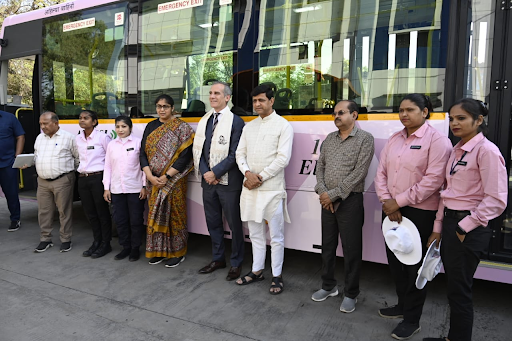 Pink is the New Green: How Indore’s Growing Electric Bus Fleet Is Driving Progress on Air Quality and Women’s Empowerment