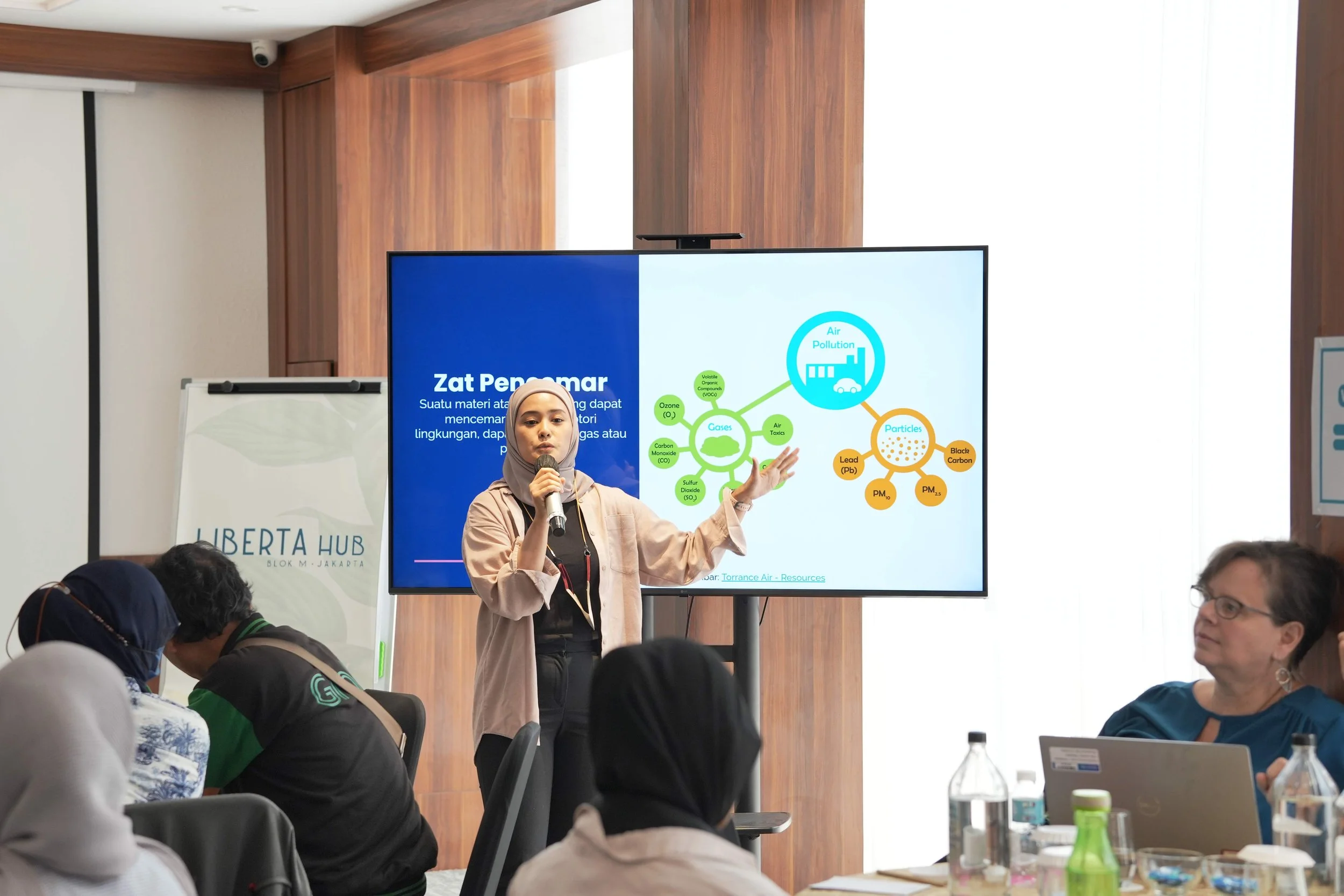 Clean Air Catalyst Jakarta leads a Learning Circles Workshop
