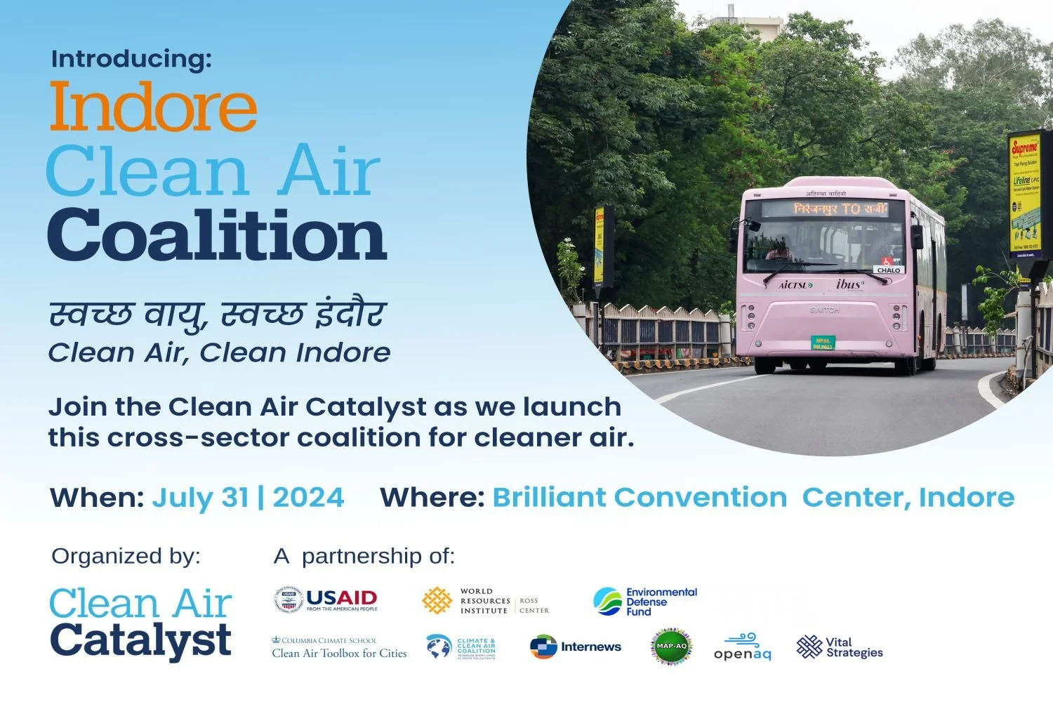 Launch of Indore Clean Air Coalition